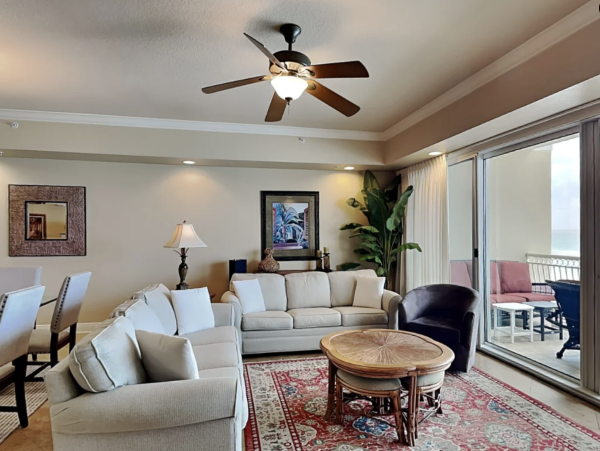 Destin Beach Vacation Condo Rental 4 bedrooms Sleeps 12